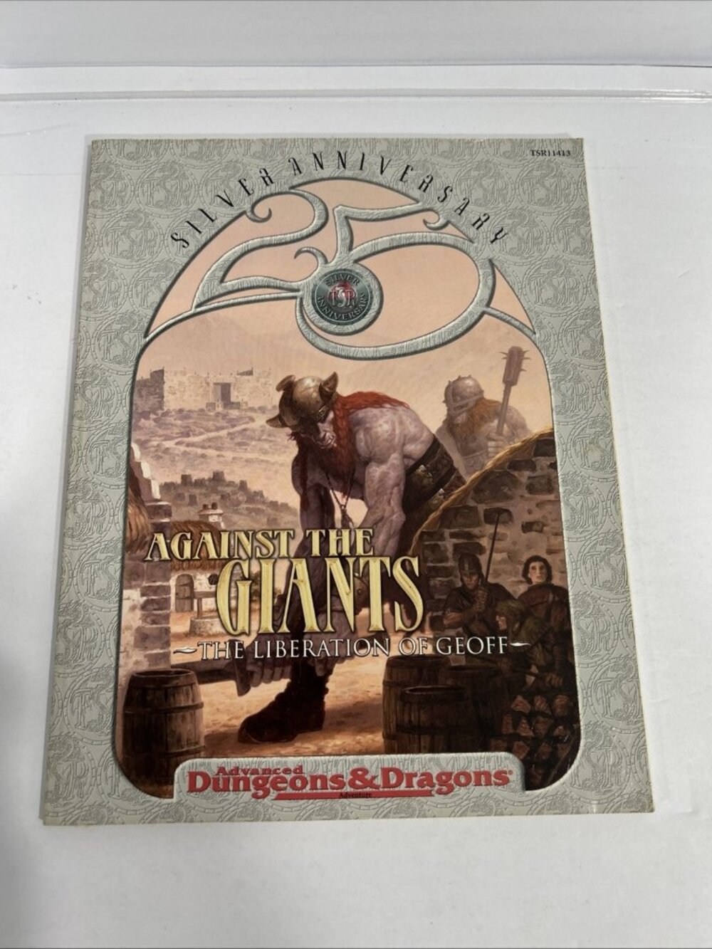 1999 TSR AD&D Module - AGAINST THE GIANTS SILVER ANNIVERSARY (1413 Dungeons)